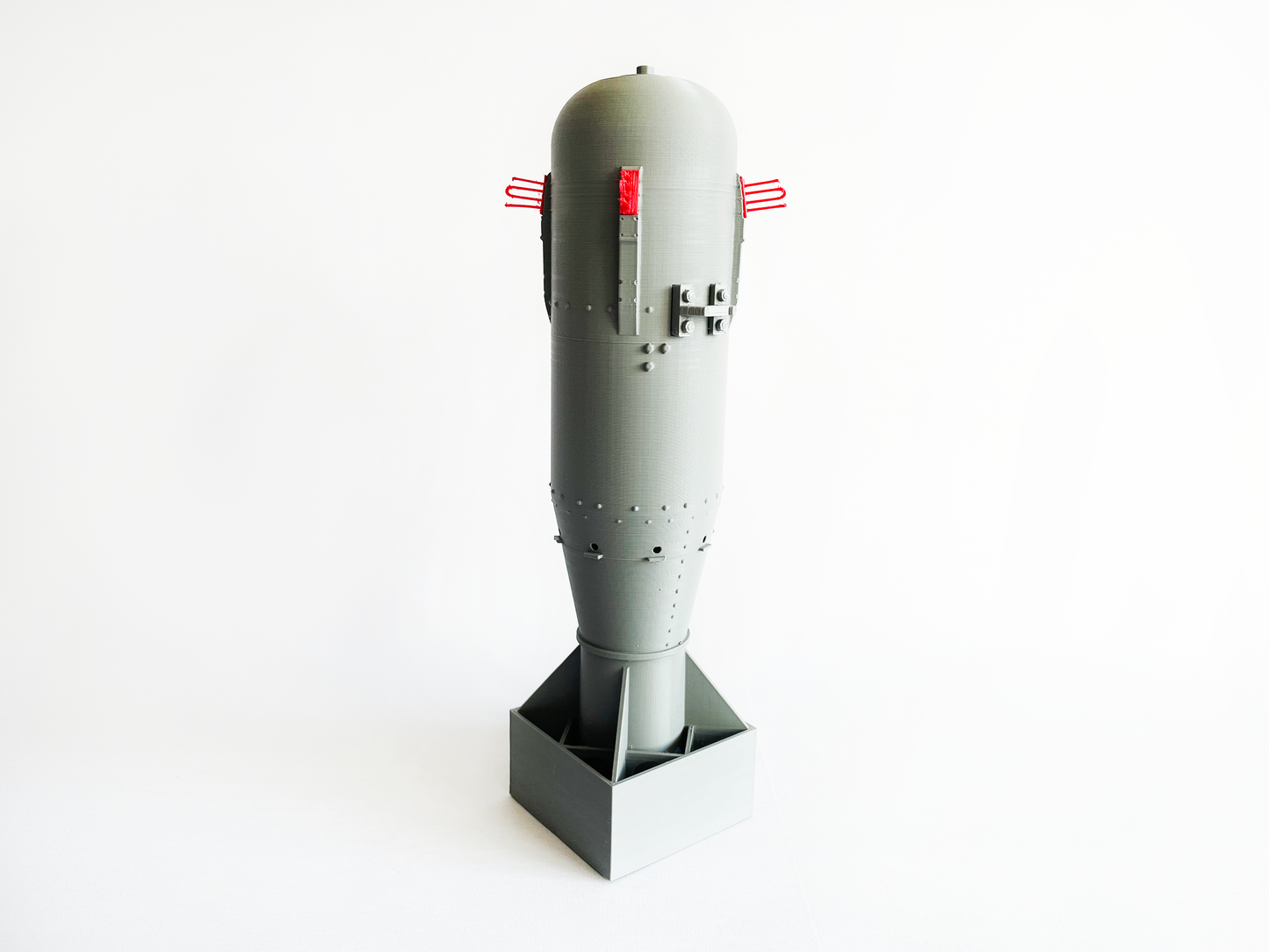 Little Boy Nuclear Bomb 1:12 Scale Replica Japan Hiroshima WW2 Nuke Atom Atomic 3D Printed