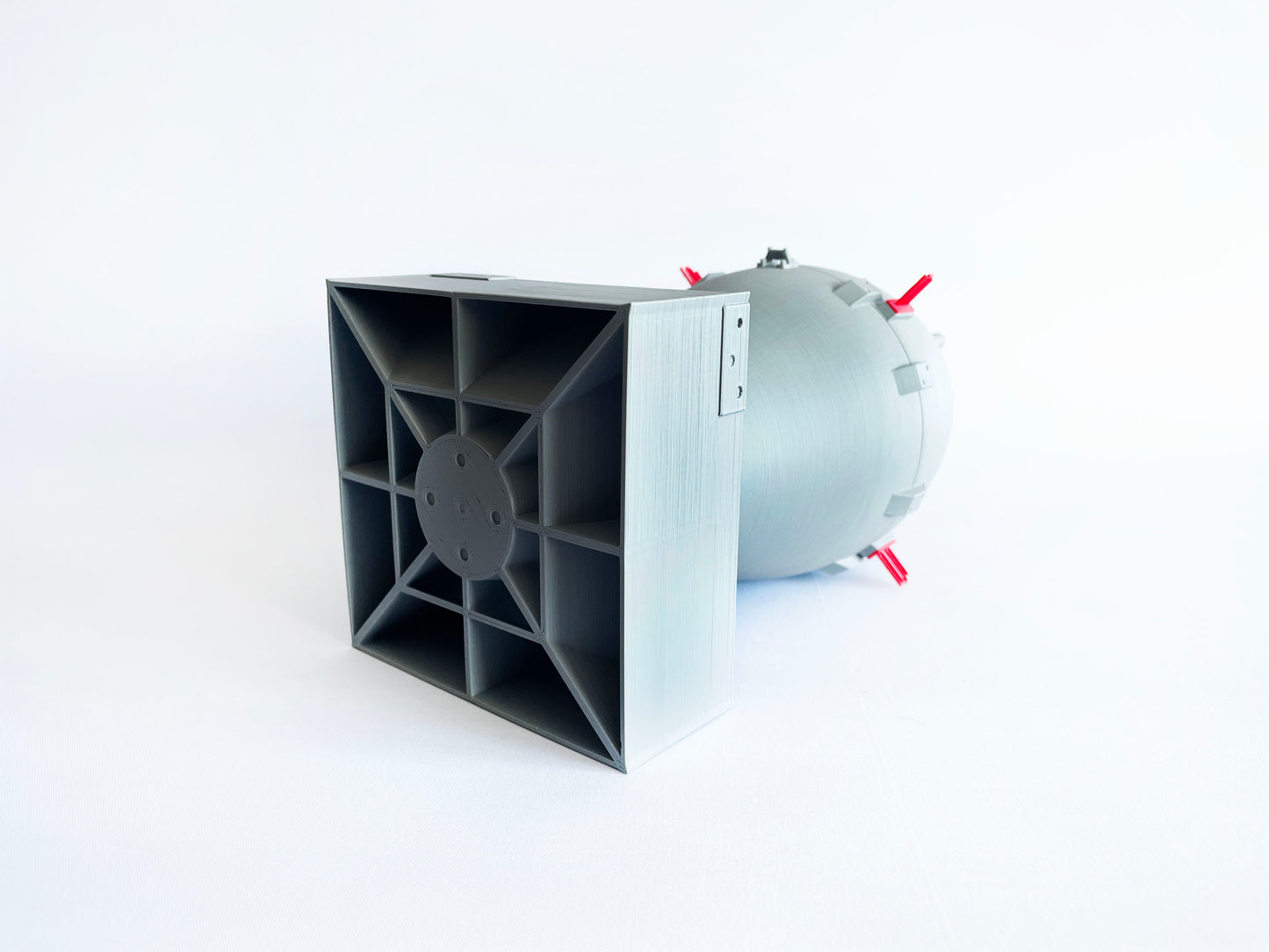 Fat Boy Nuclear Bomb 1:12 Scale Replica Japan Nagasaki WW2 Nuke Atom Atomic 3D Printed