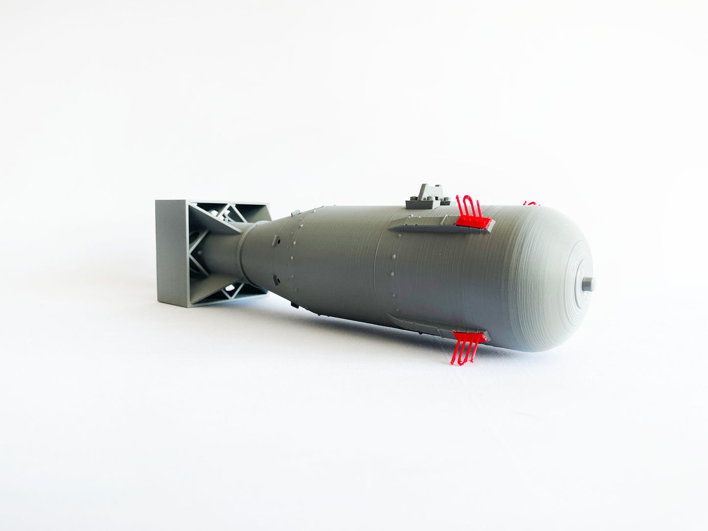 Little Boy Nuclear Bomb 1:12 Scale Replica Japan Hiroshima WW2 Nuke Atom Atomic 3D Printed