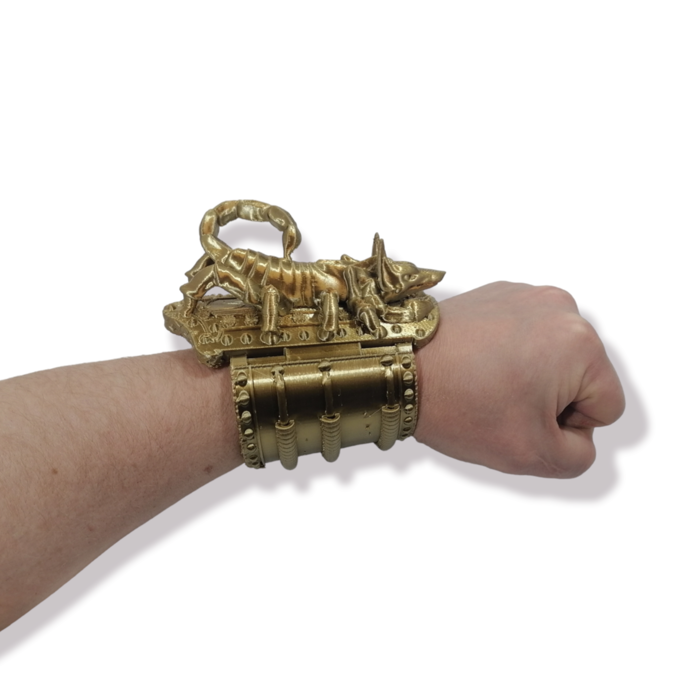 BRACELET OF ANUBIS - Film Prop - 3D Printed Replica
