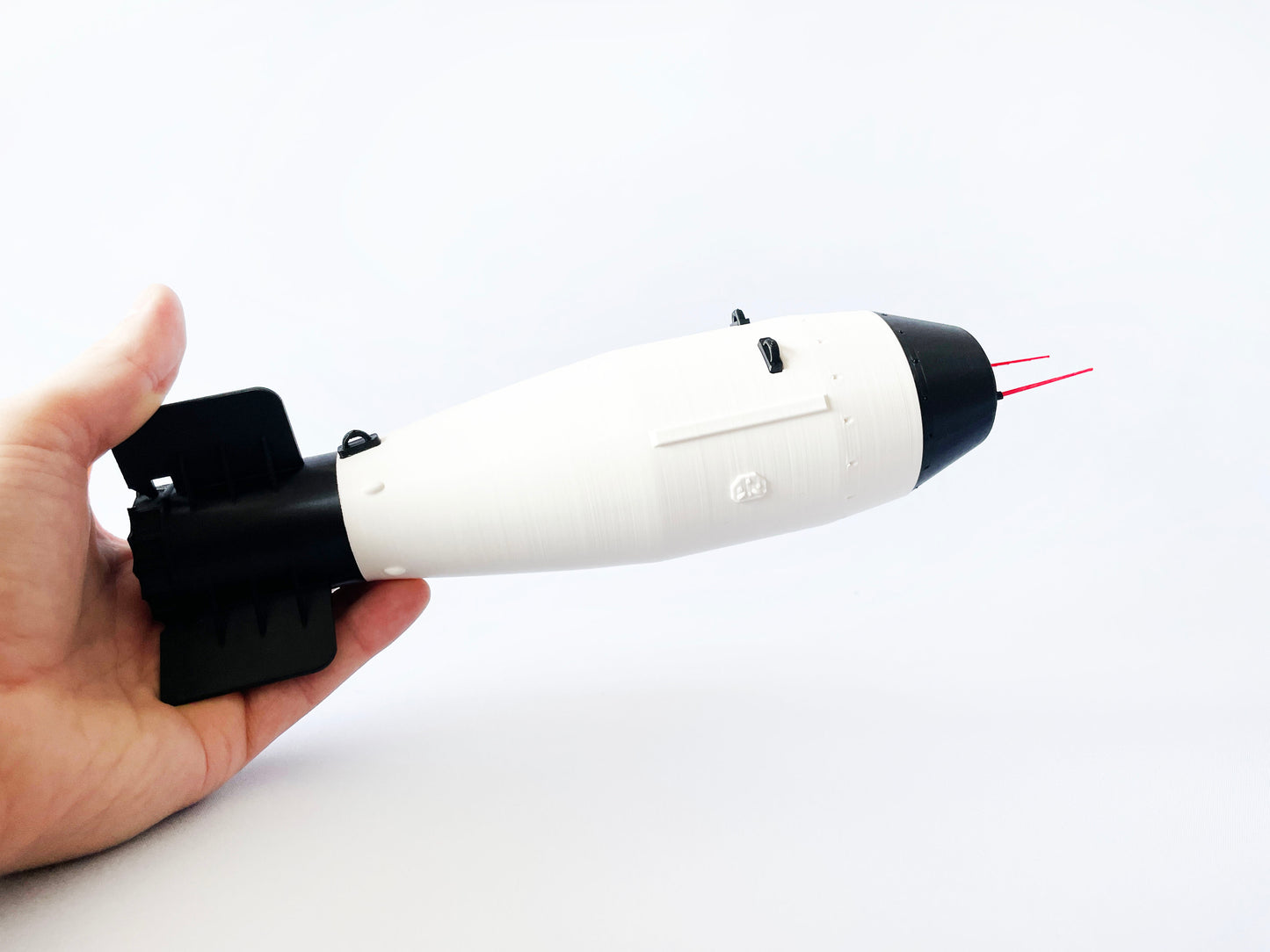 The Tzar Bomba 1:28 Scale (250mm) Replica Nuke Atom Atomic 3D Printed