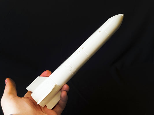 B83 Nuclear Bomb 1:12 Scale Model (300mm) Replica Nuke Atom Atomic 3D Printed
