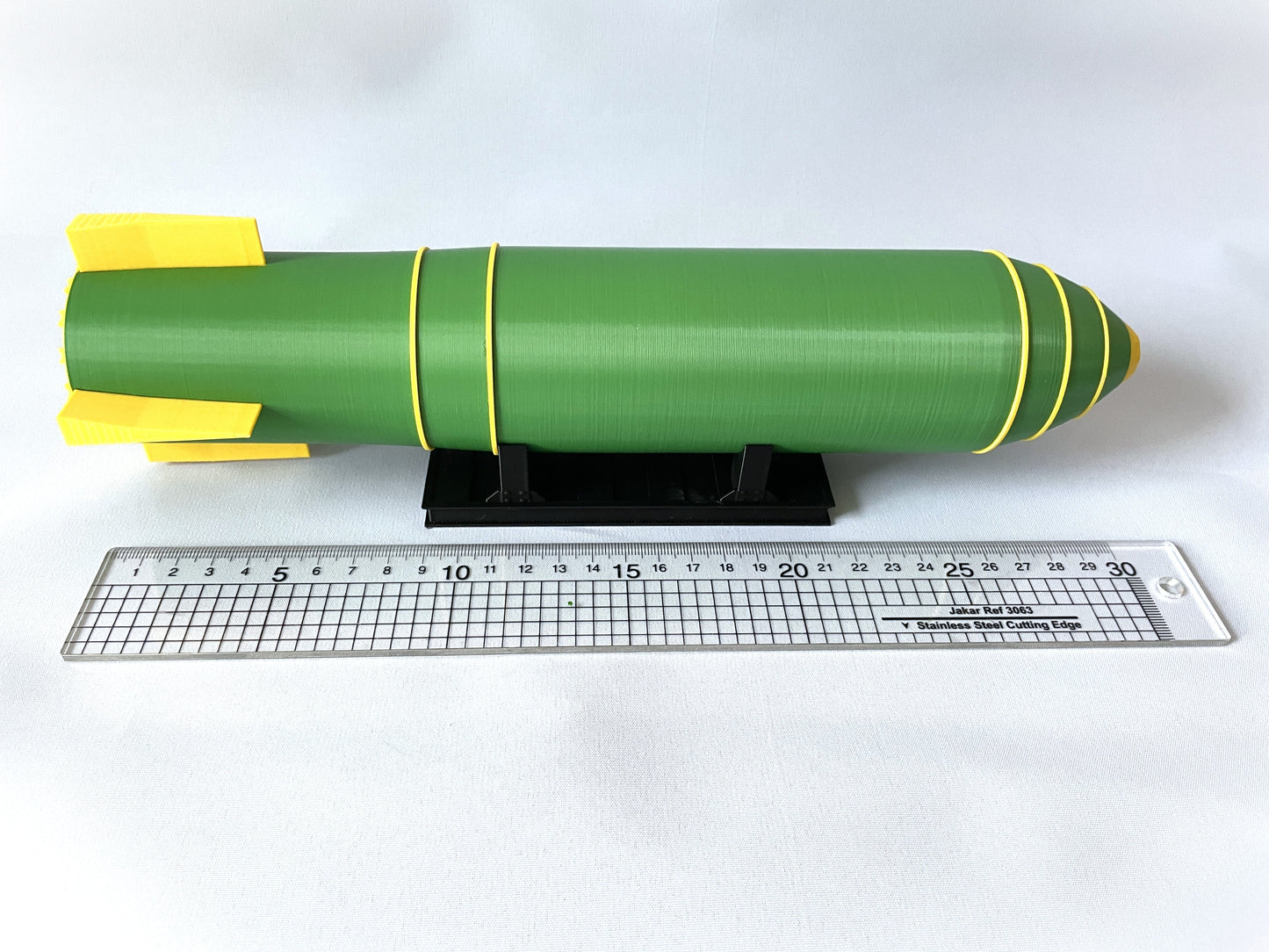 1:24 Scale Mark 17 Thermonuclear Gravity Bomb, Hydrogen Nuke Atom Atomic 3D Printed