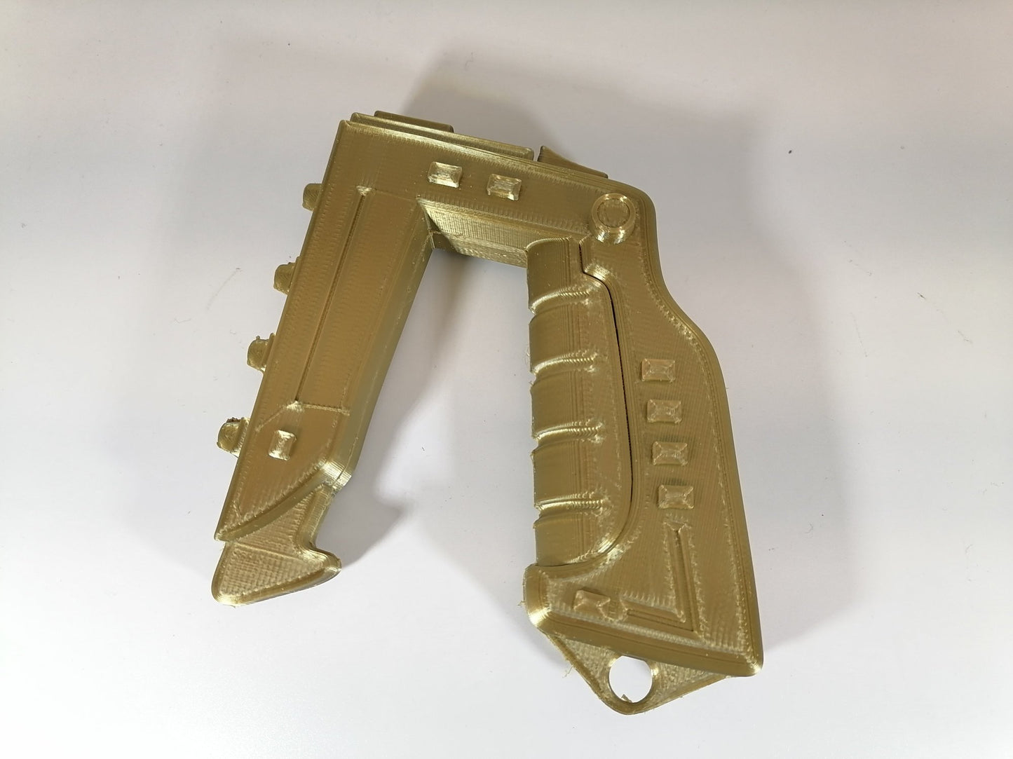 SPACE STUN GUN - GOLD EDITION Sci-Fi Blaster - 3D Printed Replica