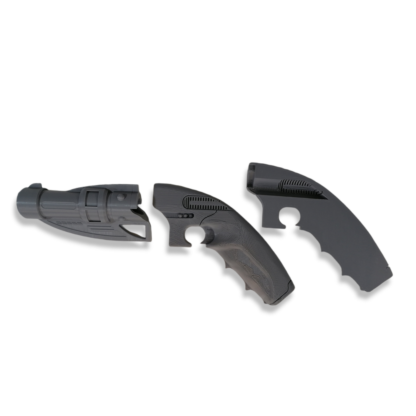 SONIC SQUARENESS - Sci-Fi Blaster - 3D Printed Replica