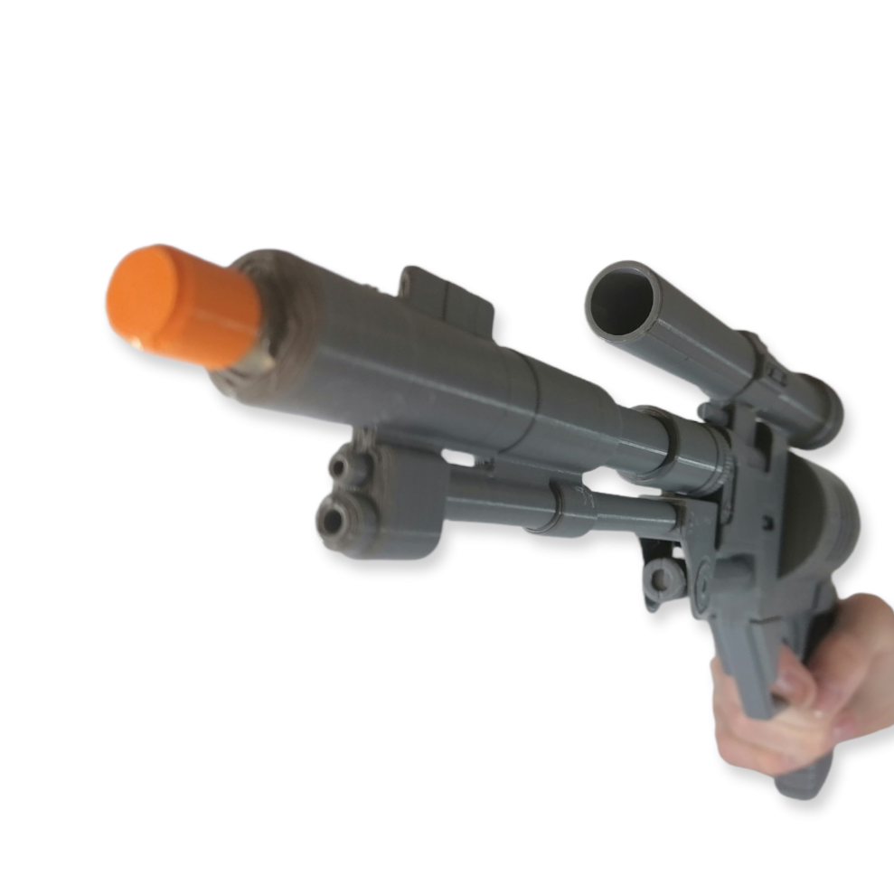 DE-10 - Sci-Fi Blaster - 3D Printed Replica