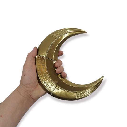 GOLD MOON - Superhero Prop - 3D Printed Replica