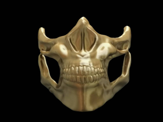 TM0003 - The Jaw Bone - Skeleton Mask - 3D Printed