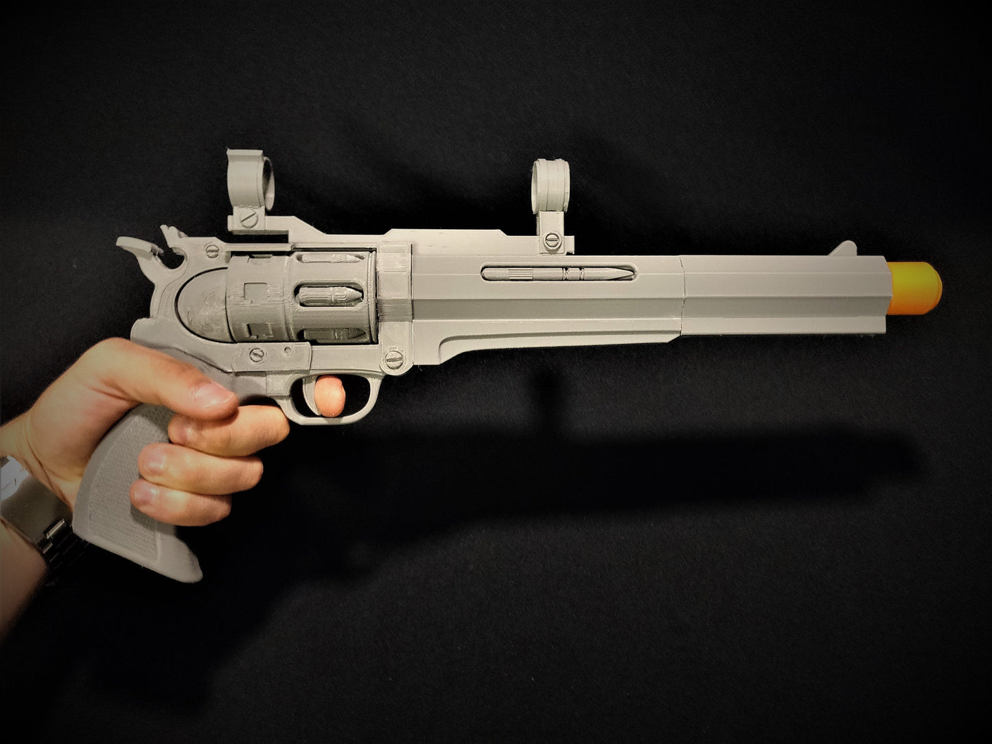 NISHA - Sci-Fi Blaster - 3D Printed Replica