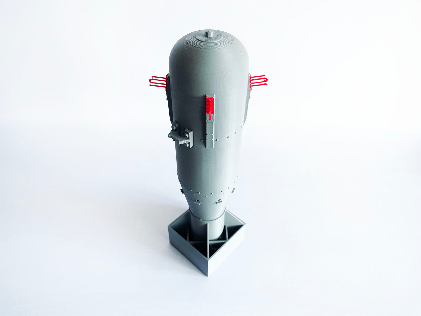 Little Boy Nuclear Bomb 1:12 Scale Replica Japan Hiroshima WW2 Nuke Atom Atomic 3D Printed