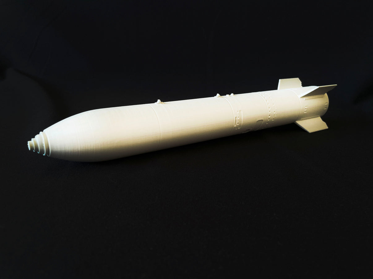 B83 Nuclear Bomb 1:12 Scale Model (300mm) Replica Nuke Atom Atomic 3D ...