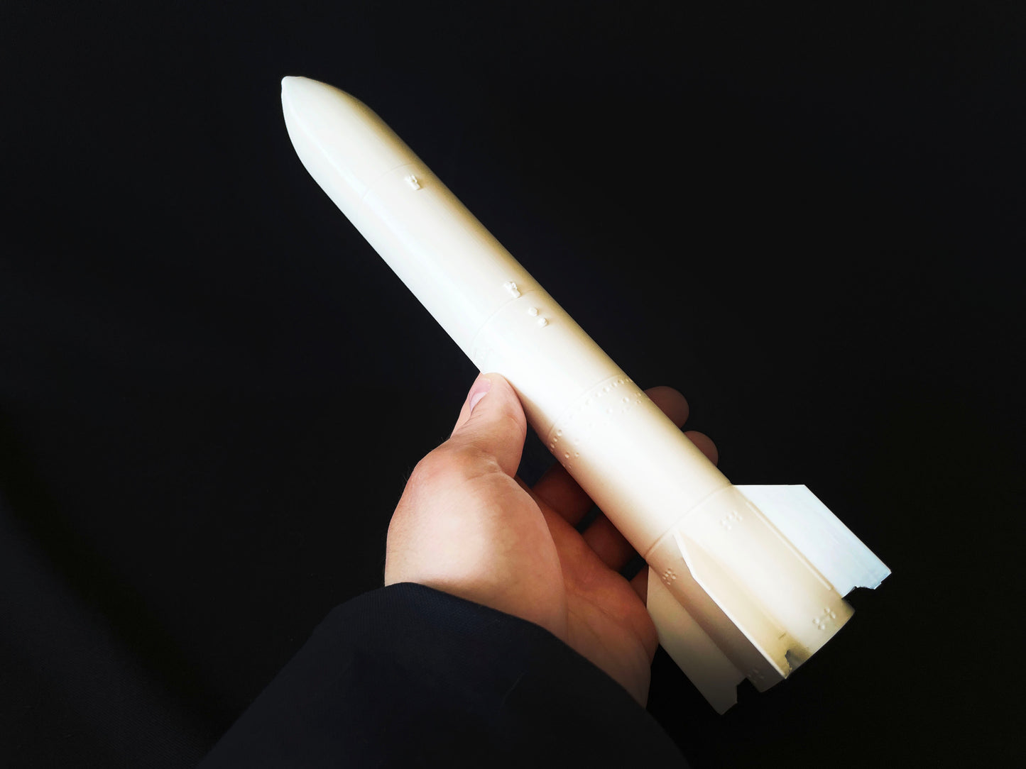 B83 Nuclear Bomb 1:12 Scale Model (300mm) Replica Nuke Atom Atomic 3D Printed