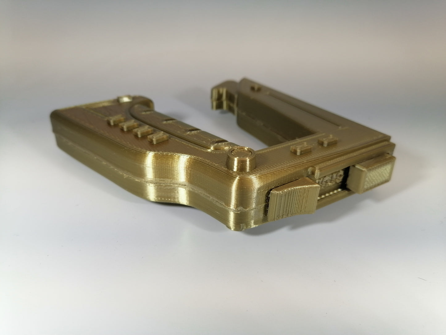 SPACE STUN GUN - GOLD EDITION Sci-Fi Blaster - 3D Printed Replica