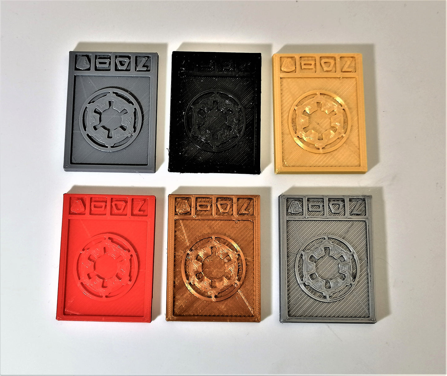 IMPERIAL CREDITS (Pack of 6 or 12)  - Film Prop - 3D printed replica