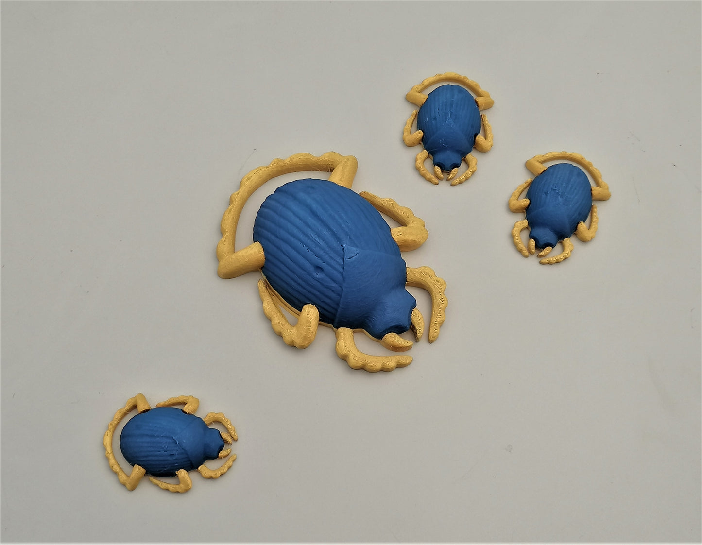 SCARAB BEETLES ( 2 sizes) - Film Prop - 3D Printed Replica