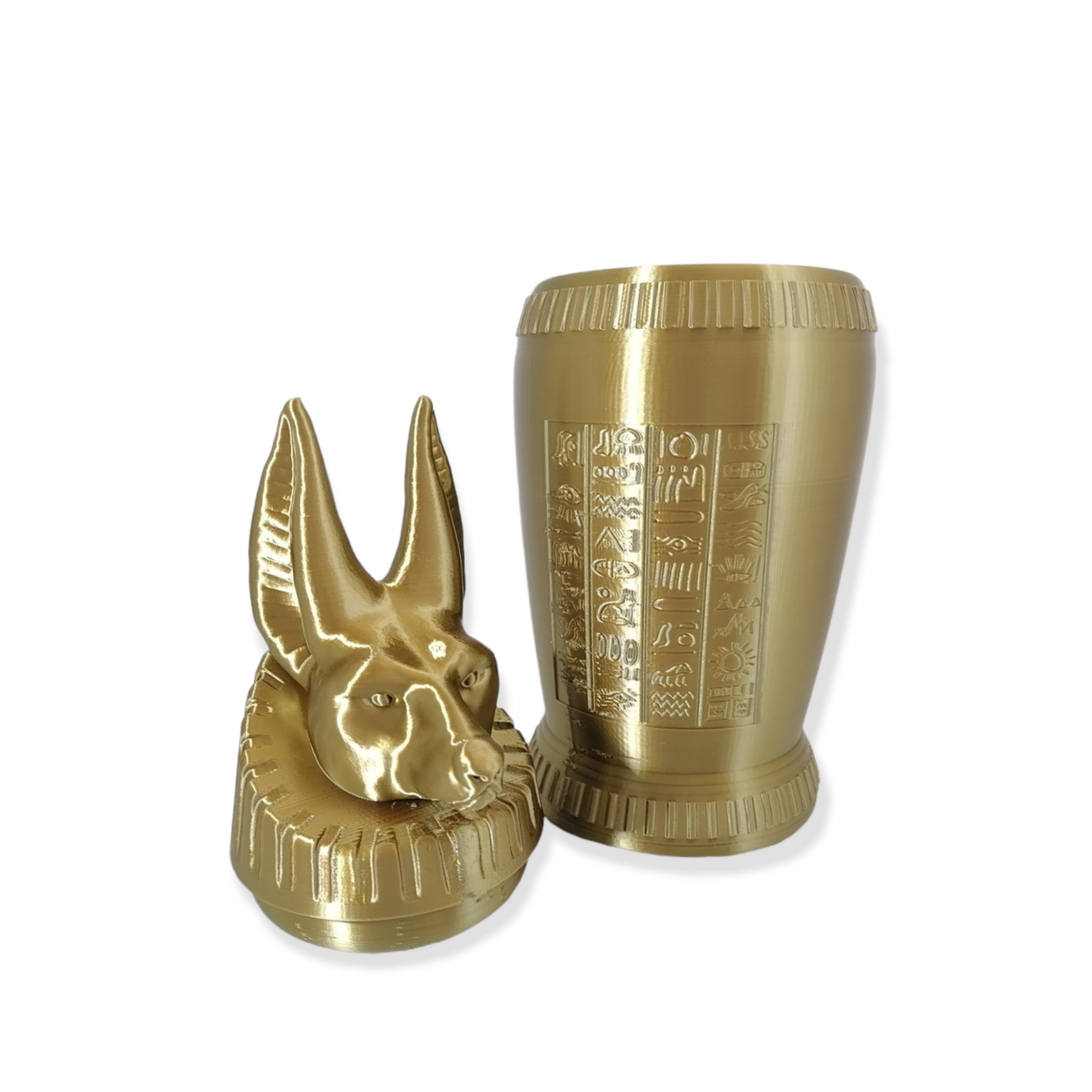 Large ANUBIS CANOPIC JAR - Museum Artifact - 3D Printed