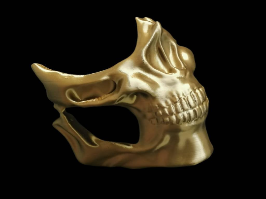 TM0003 - The Jaw Bone - Skeleton Mask - 3D Printed