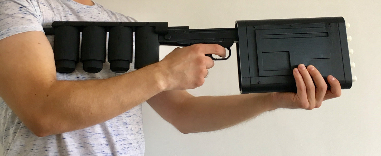 EMP GUN - Superhero Prop - 3D Printed Replica